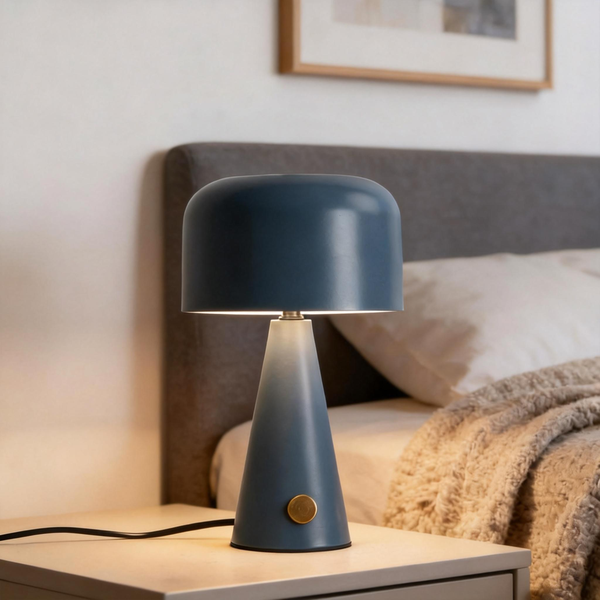 Modern Blue Table Lamp 24T235