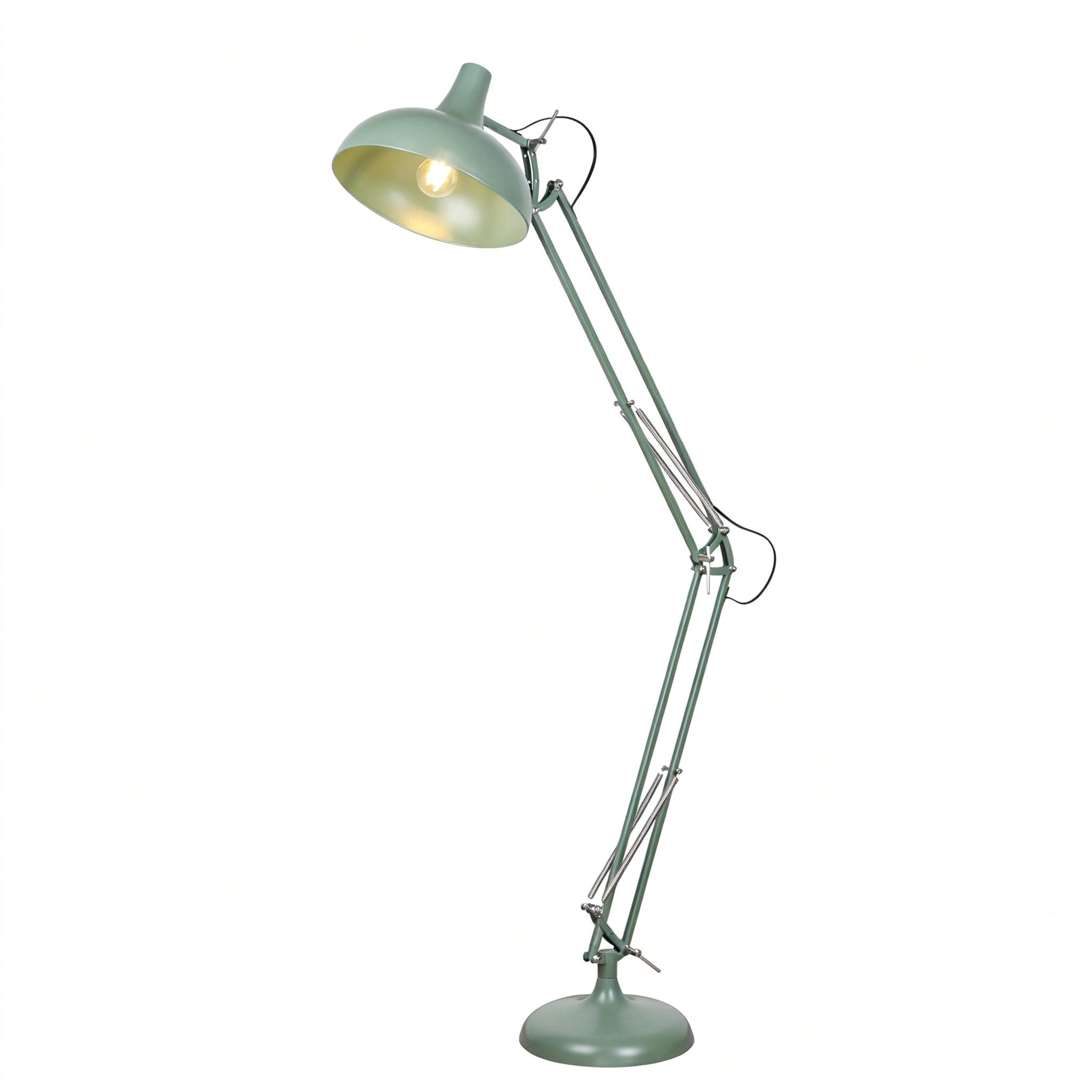 Adjustable White Floor Lamp AH1038