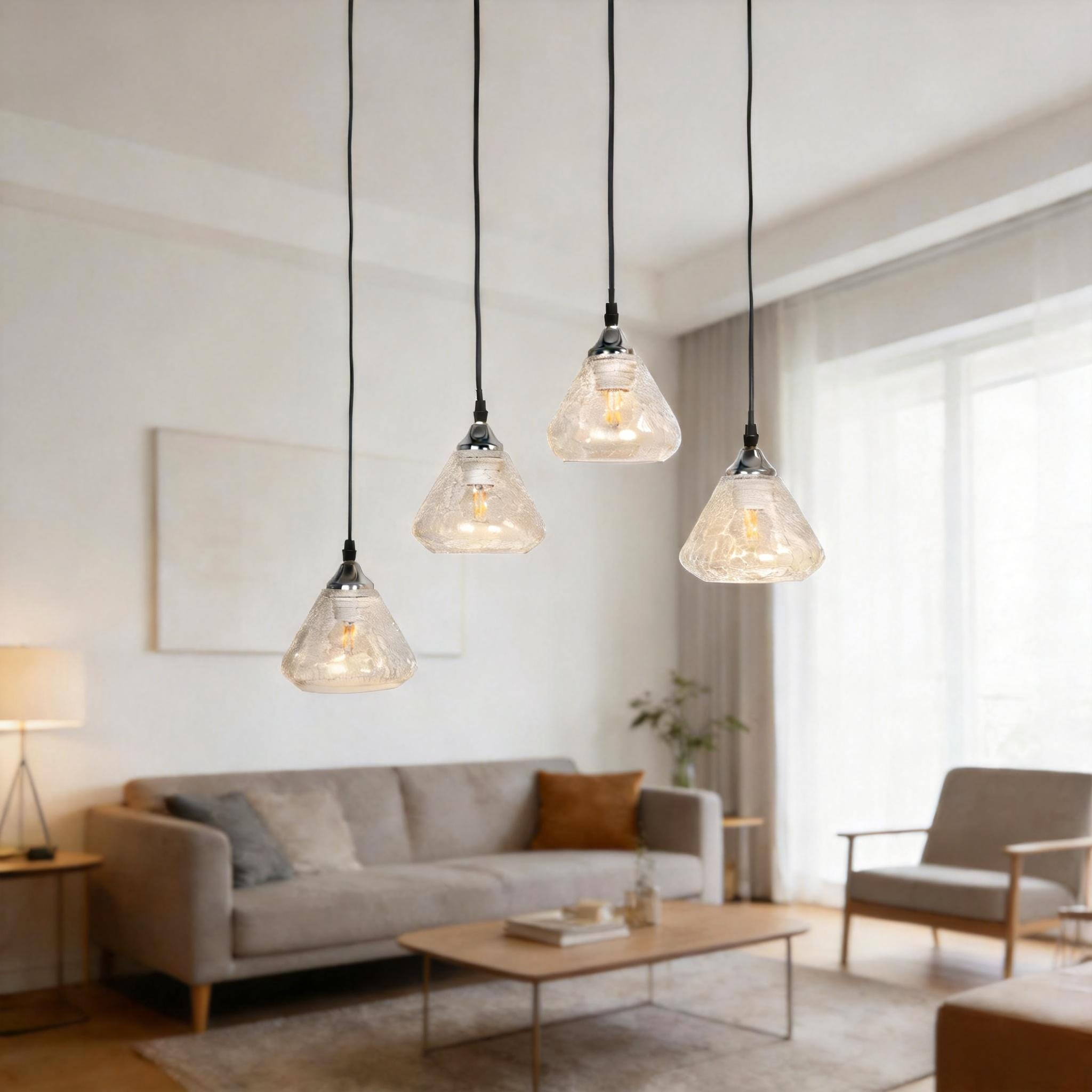 Modern Glass Pendant Lights 24P025