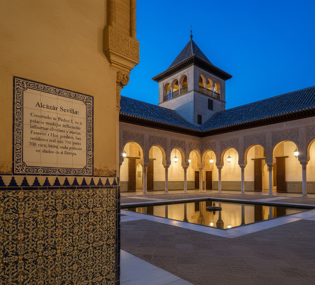 Placa explicativa en fotocerámica