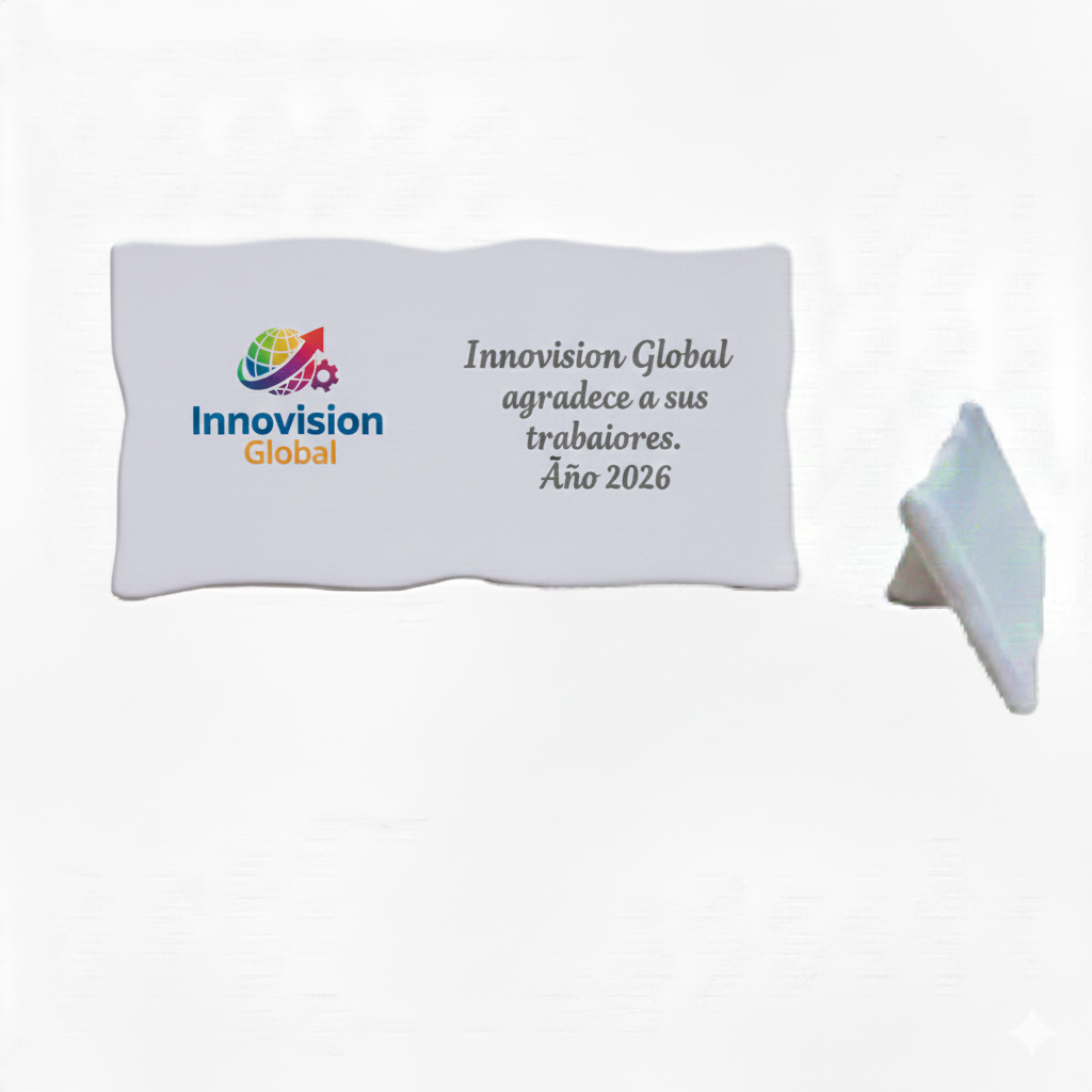 Libro de porcelana personalizado pequeño