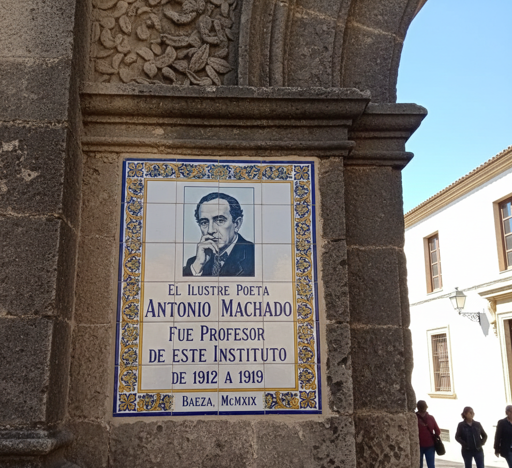 Panel conmemorativo porcelánico