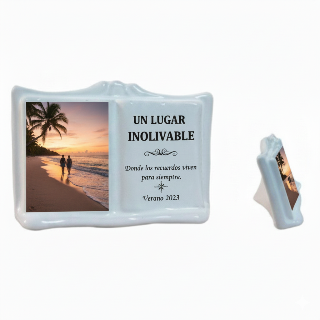 Libro de porcelana grande