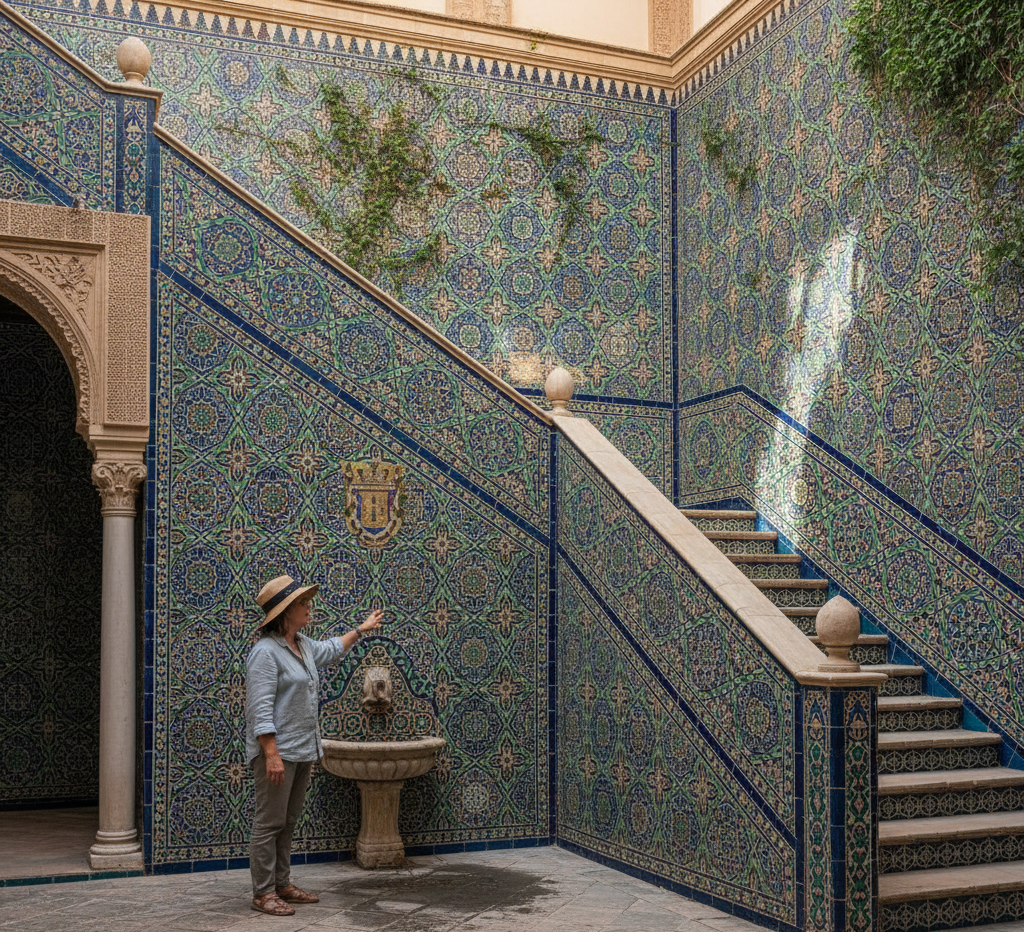 Panel decorativo tipo mudéjar