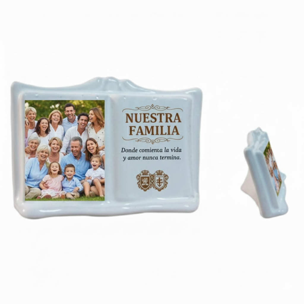 Libro de porcelana grande