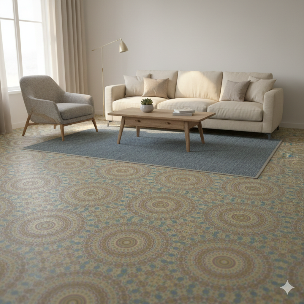 Suelo moderno porcelánico