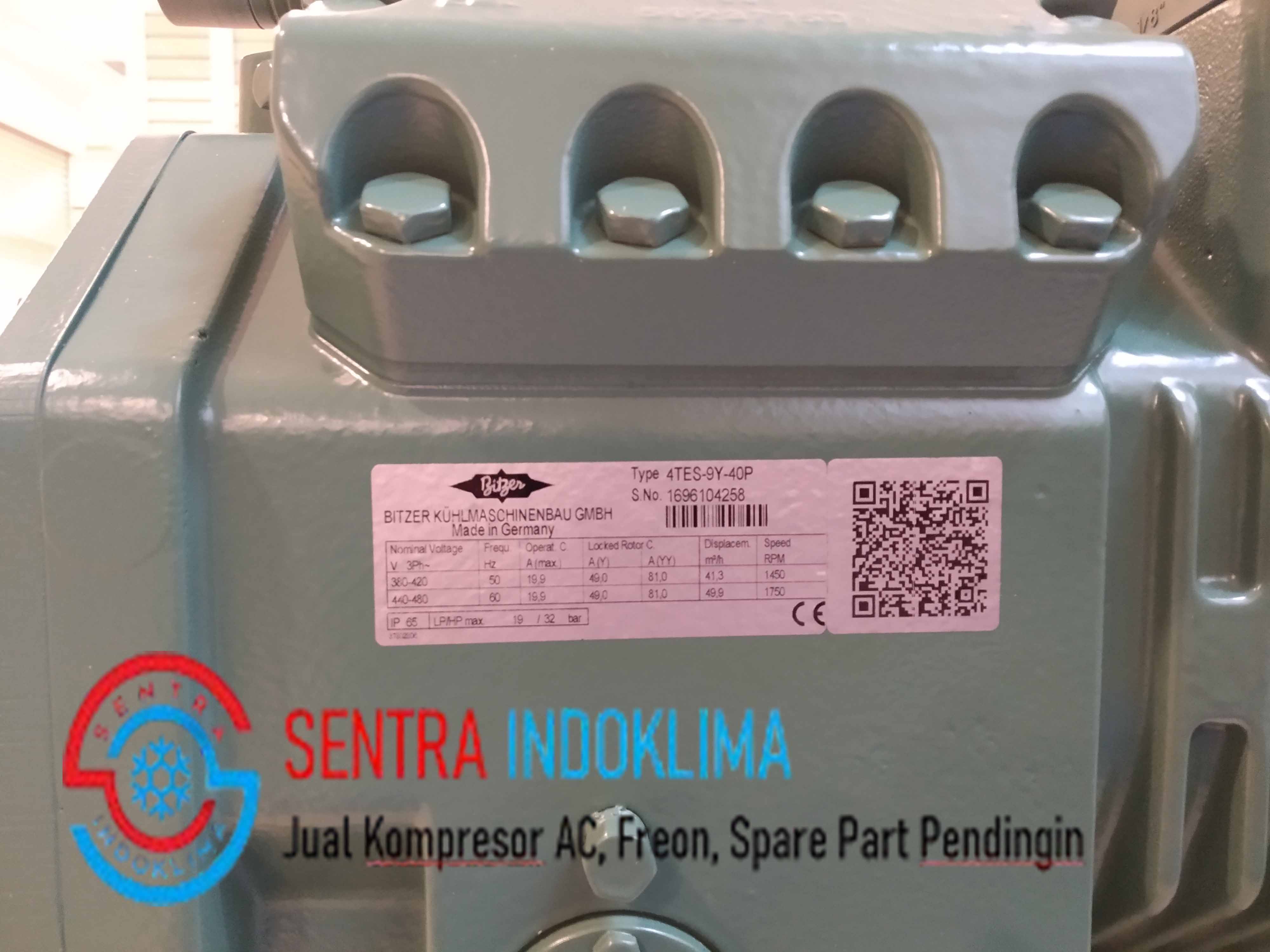 Kompresor Bitzer 4TES-9Y-40P Semi Hermetic