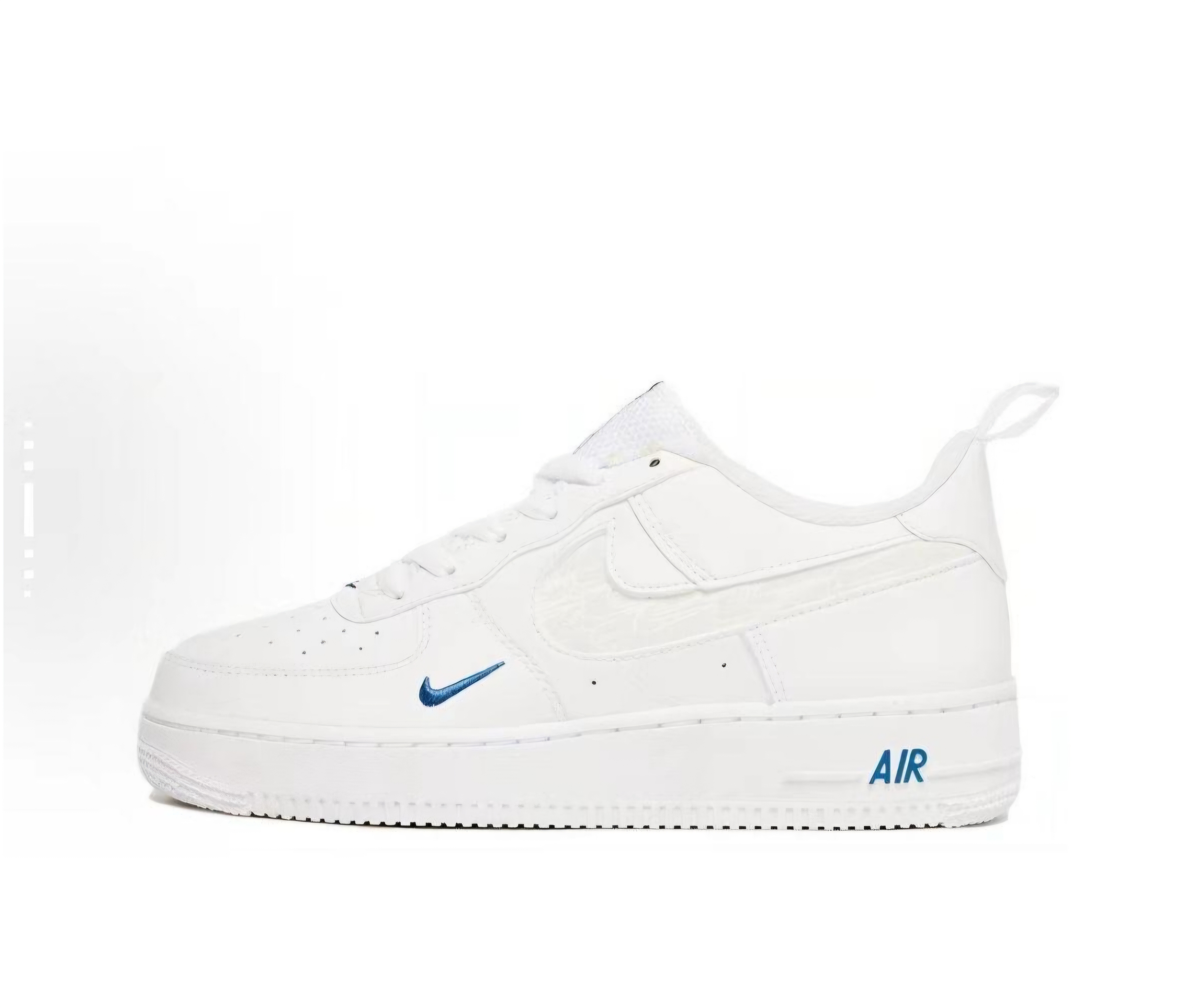 Nike Air Force 1 white and blue