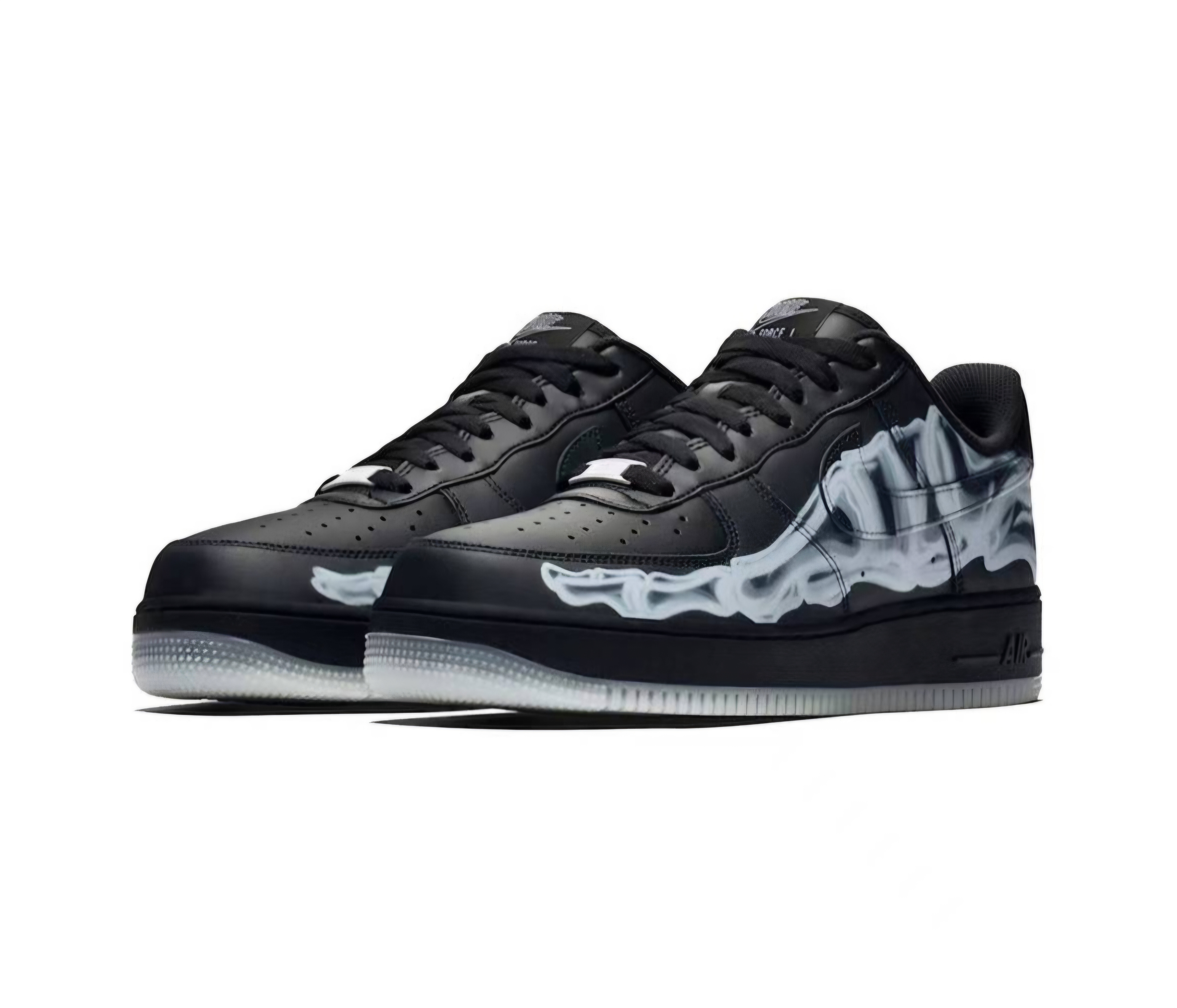 Nike Air Force 1 Skeleton halloween