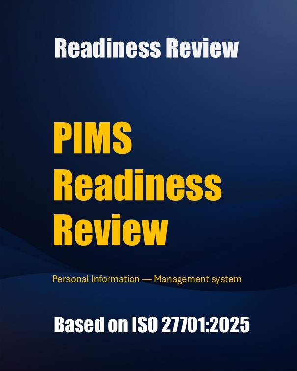PIMS Readiness Review | 1 week project