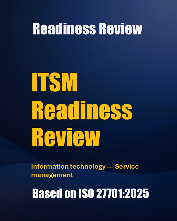 ITSM Readiness Review | 1 week project