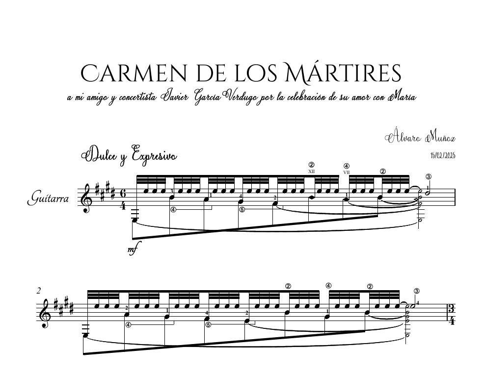 Carmen de los Mártires