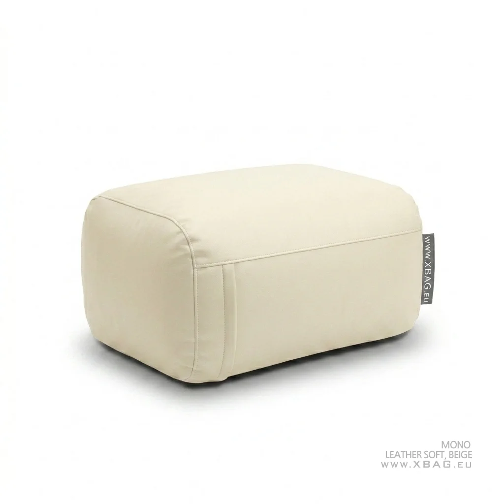 Pufas MONO - LEATHER SOFT Dramblio kaulas