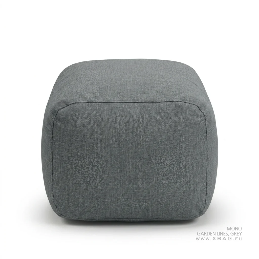 Pufas MONO - GARDEN LINES Pilkas