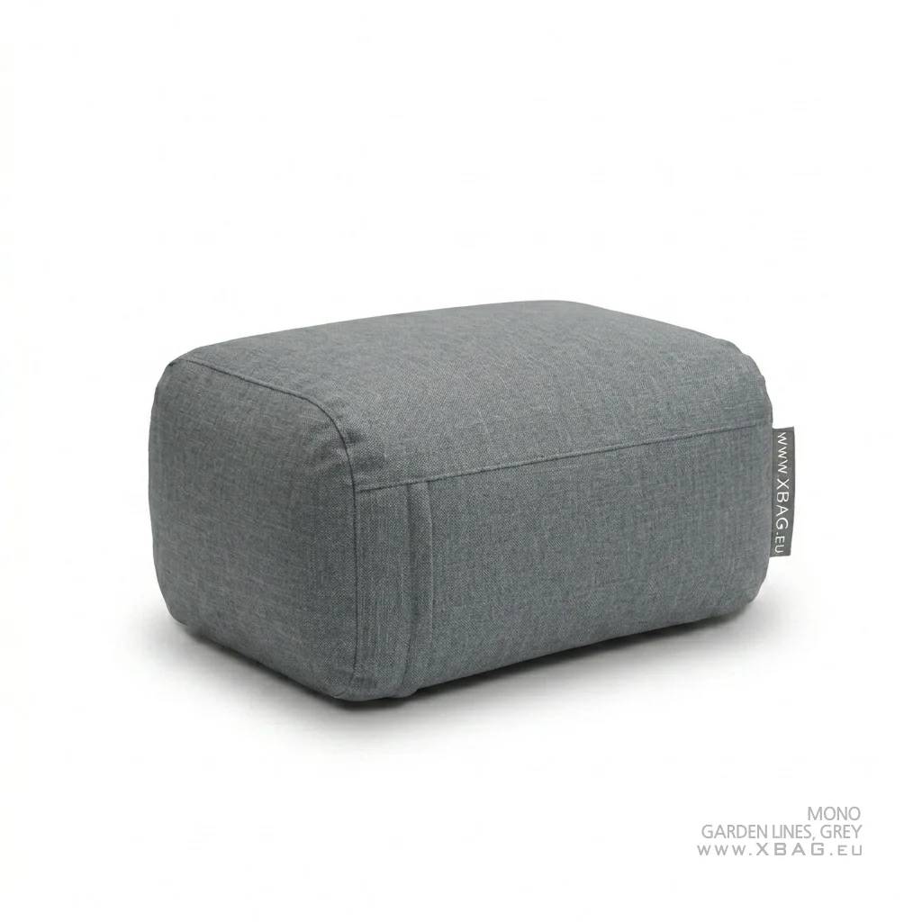 Pufas MONO - GARDEN LINES Pilkas