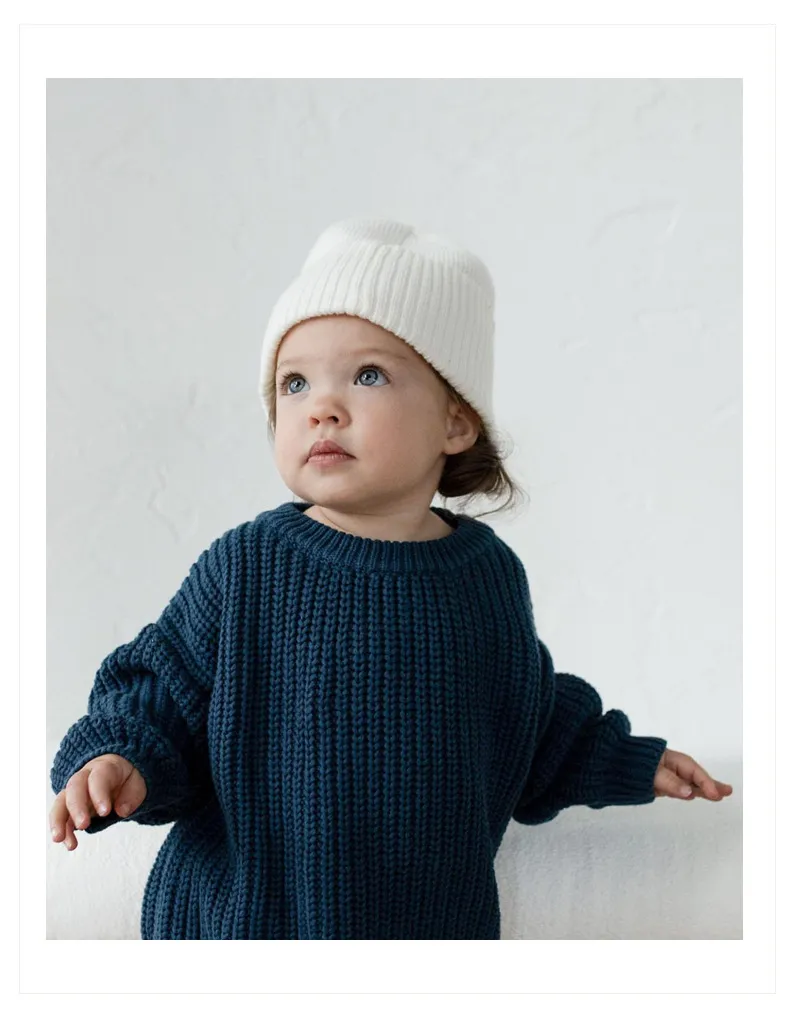 Baby Blue Knit Sweater