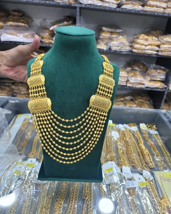 Traditional Gold Plated Necklace set