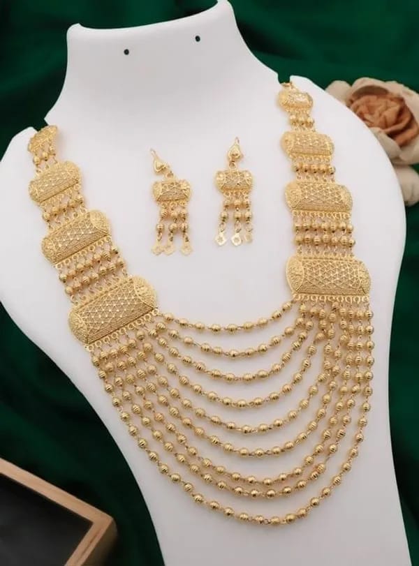 Traditional Gold Plated Necklace set