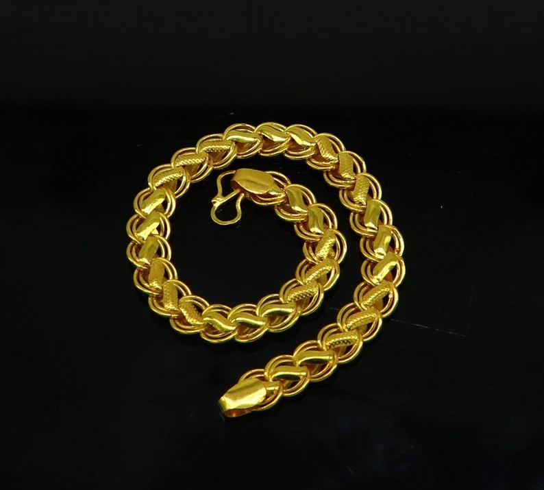 Golden Decorative Bracelet