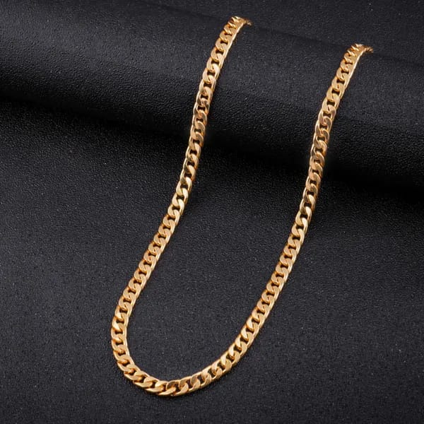 Gold plated Chain Necklace 