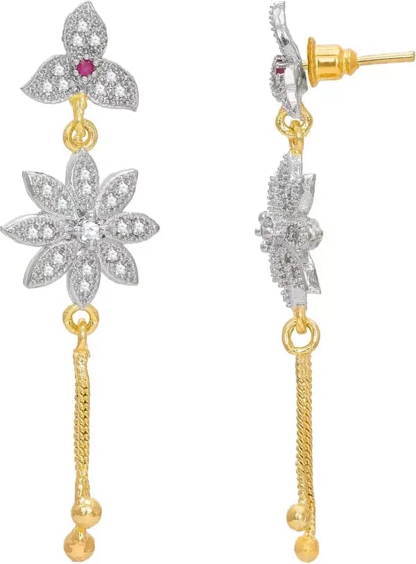 Floral Dangling Earrings