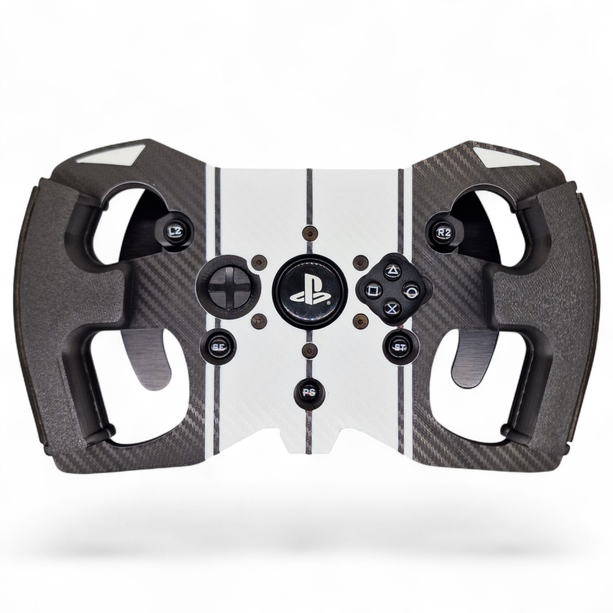 Thrustmaster T300 Mod, Formula Style, F1 Open Wheel, sim racing stripes