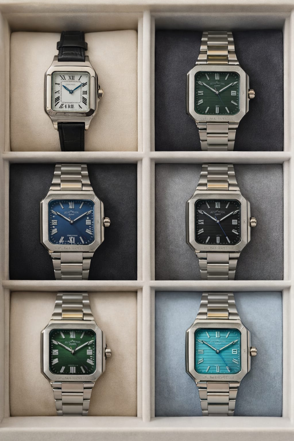 montres avec boite simple 