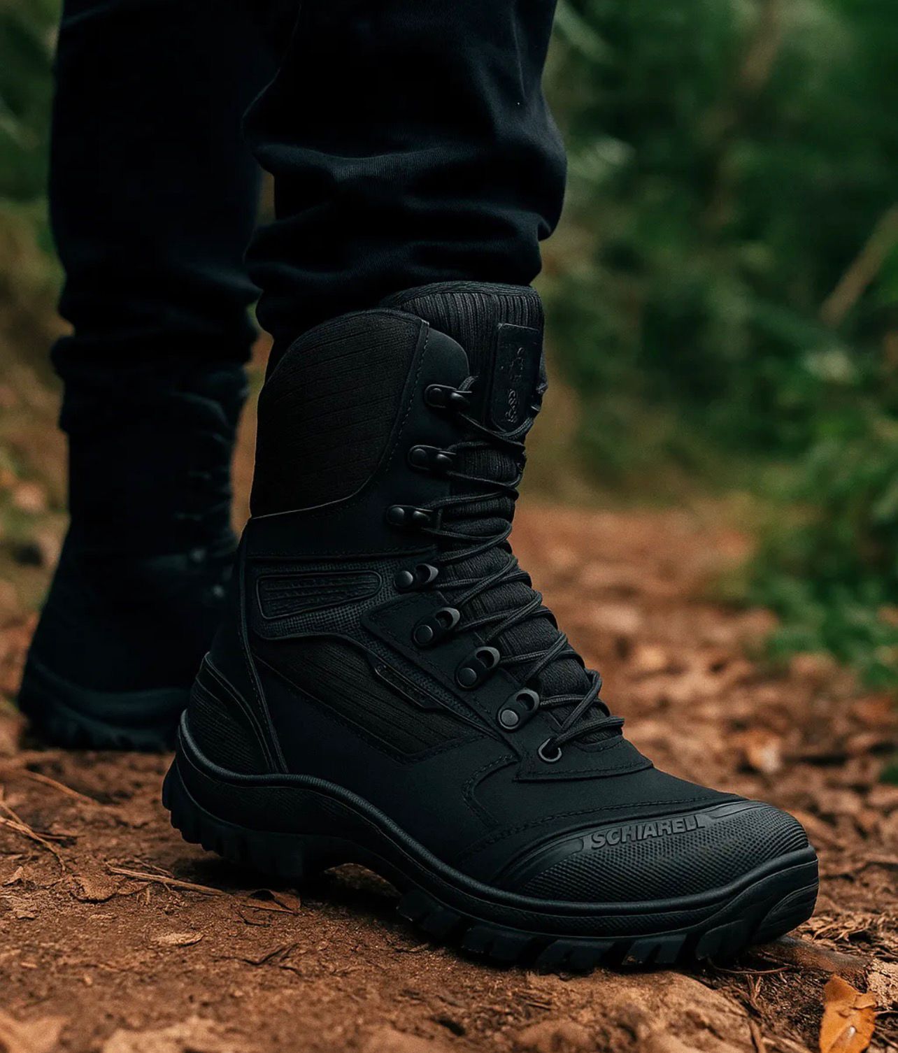 Coturno Tático Preto