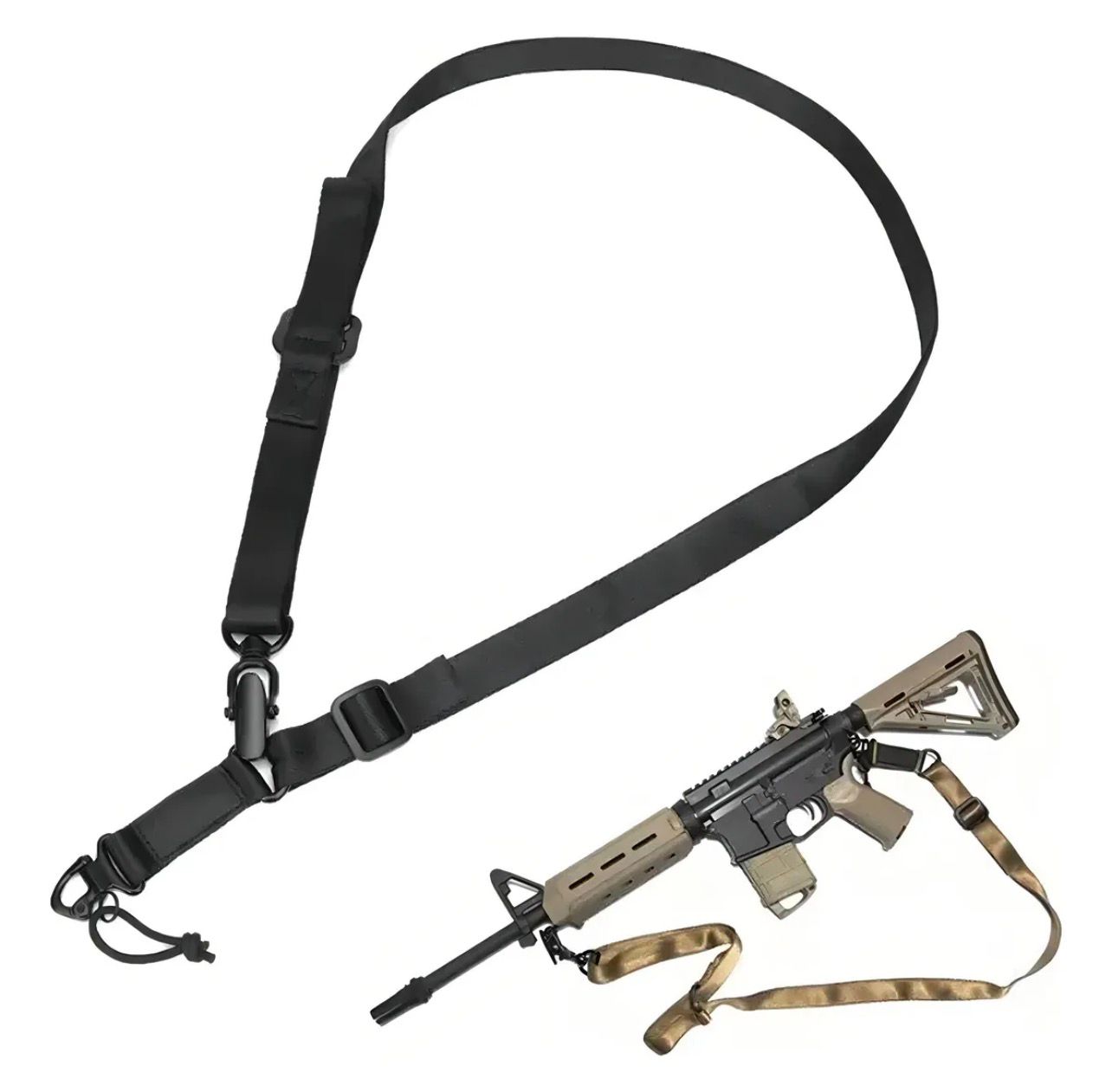 Bandoleira militar 1 ou 2 pontas