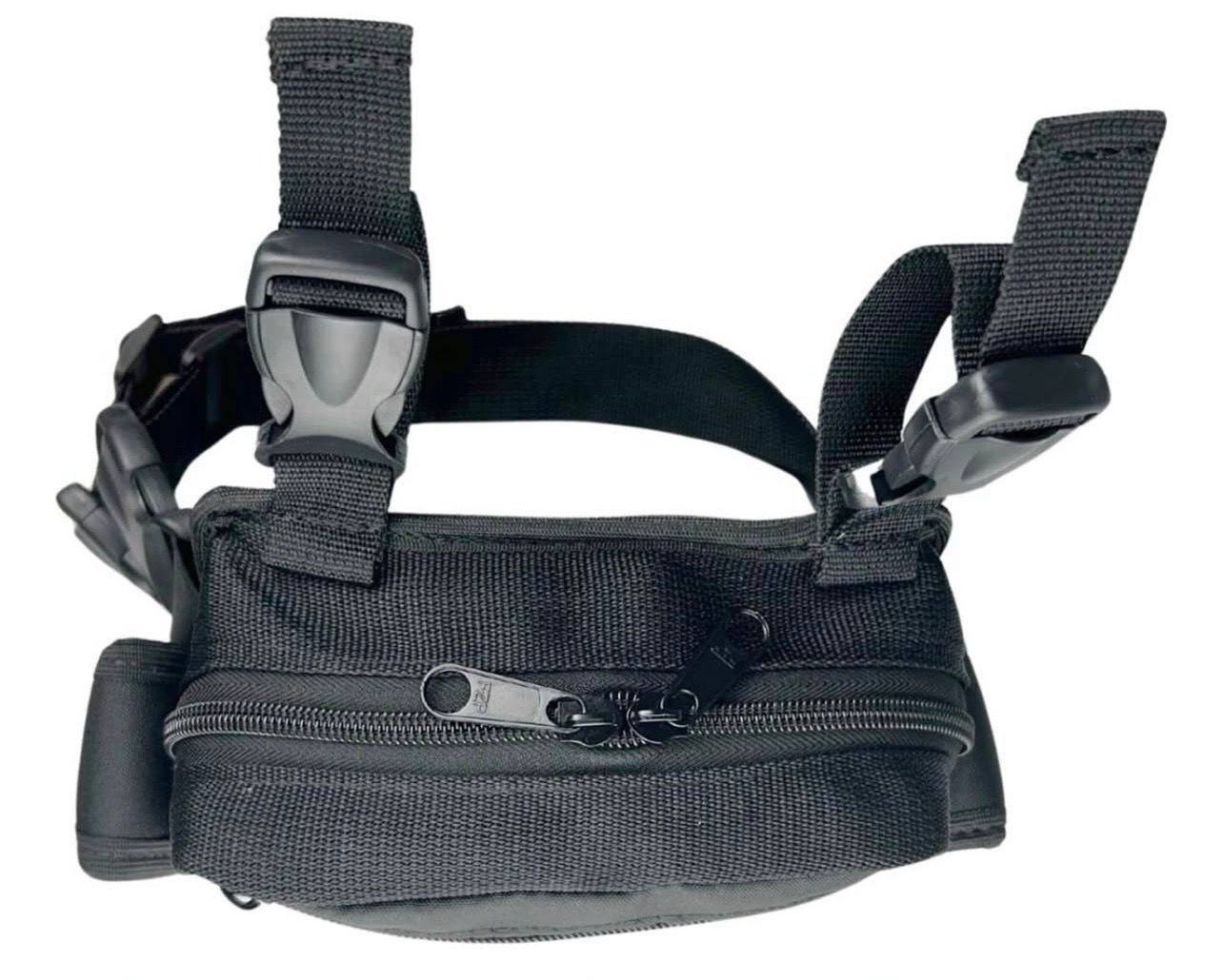 Bolsa Tática de Perna com Coldre Interno Velado