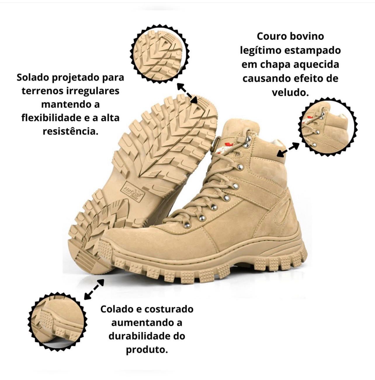 Coturno Tático Adventure