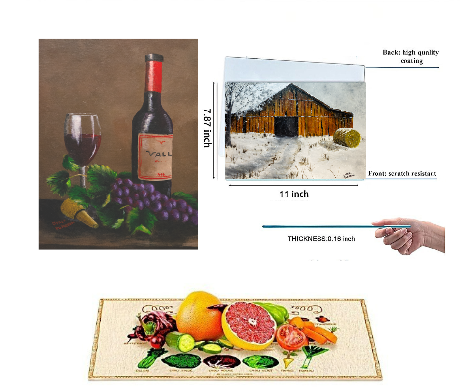 The Lone Wolf - cutting board