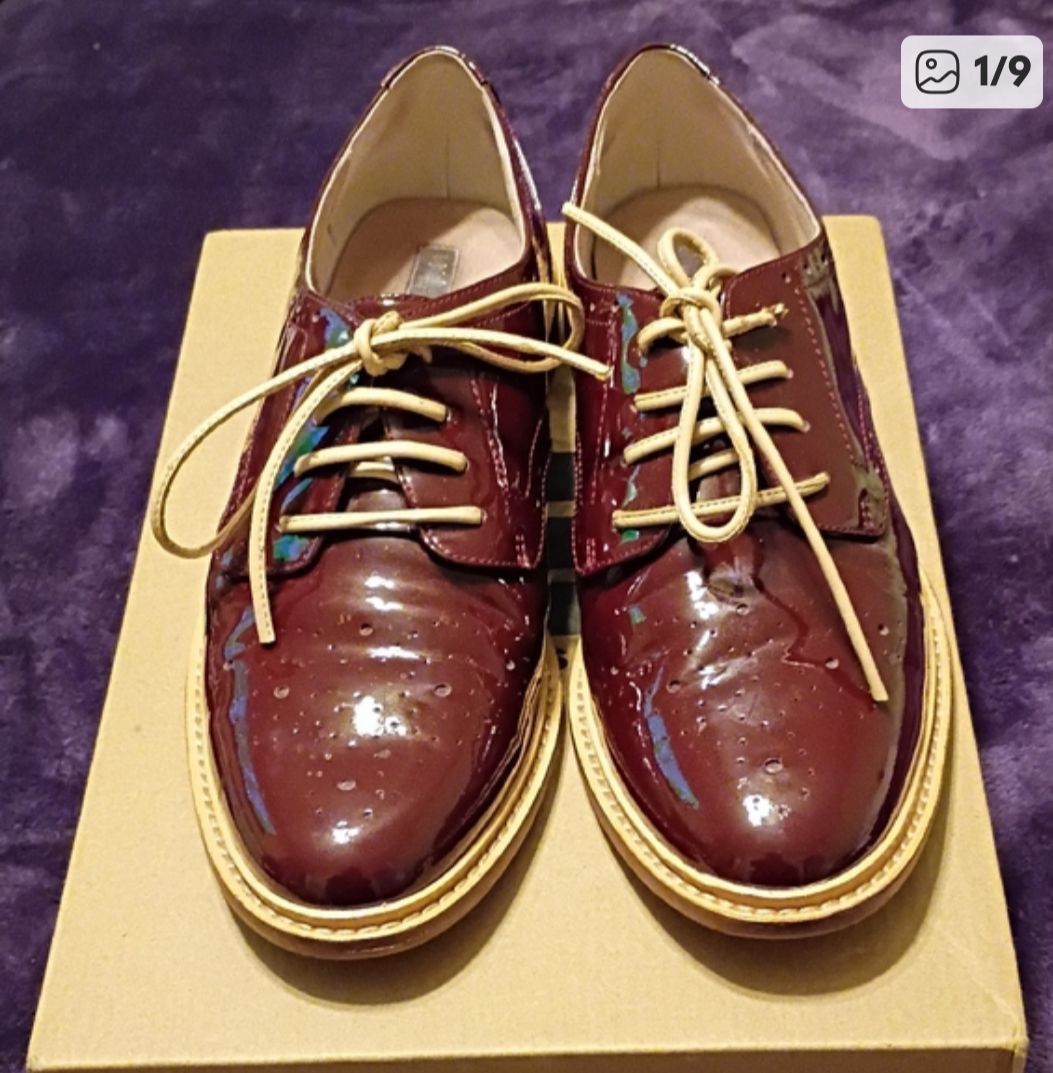 Halogen Burgundy Oxfords