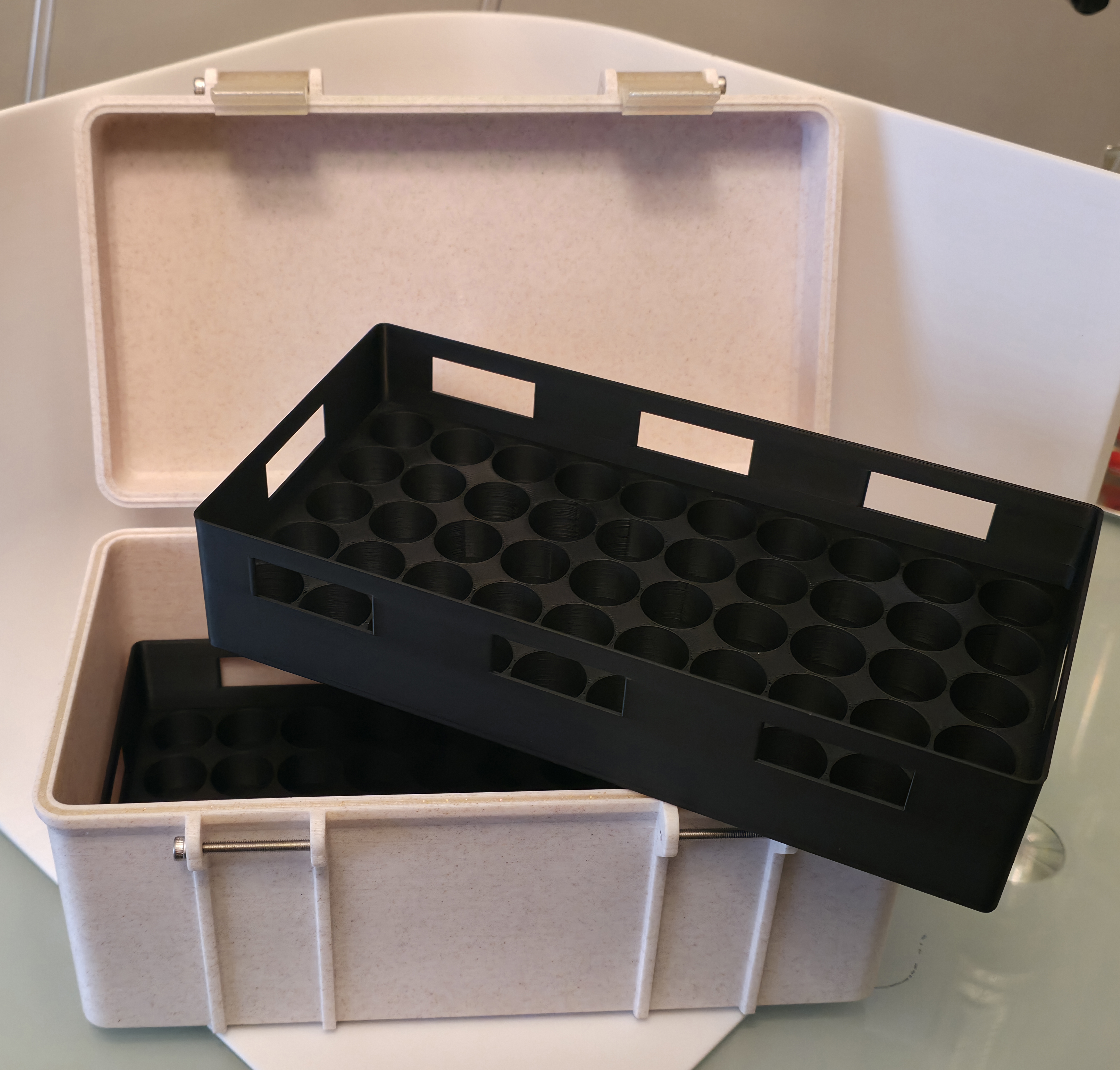 Compact 100ct 3mL Vial Box 