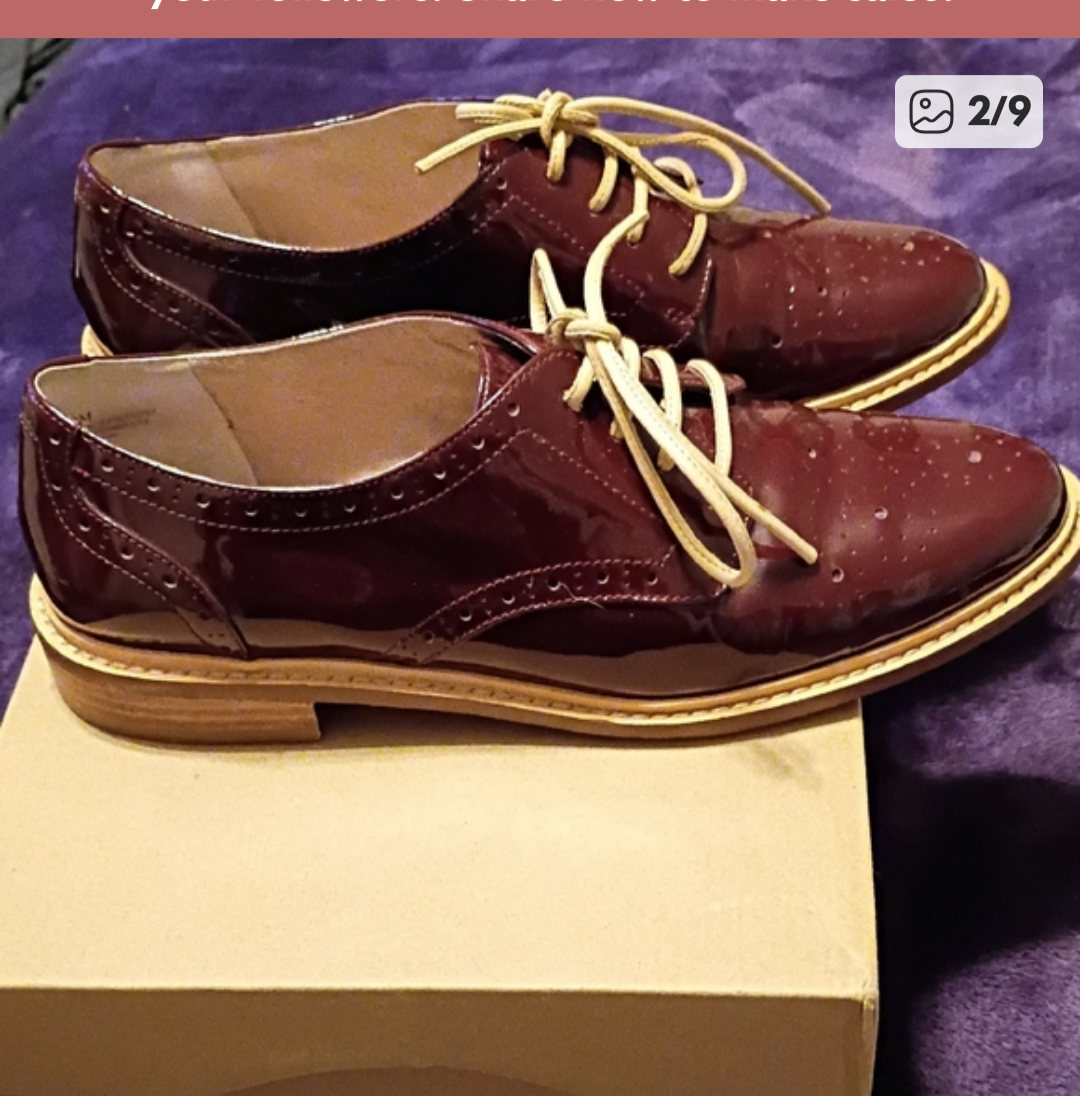 Halogen Burgundy Oxfords