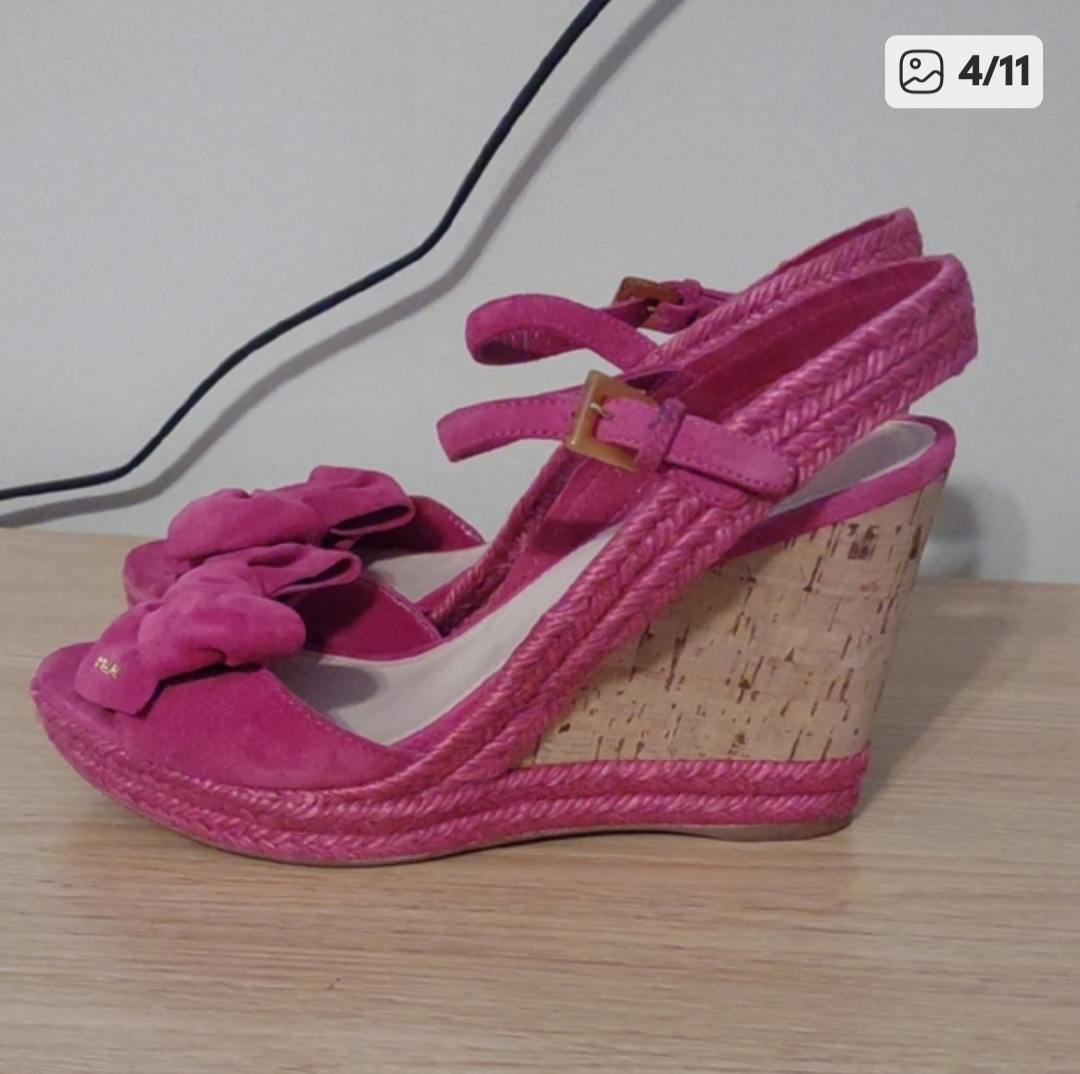 Prada Pink Sandals