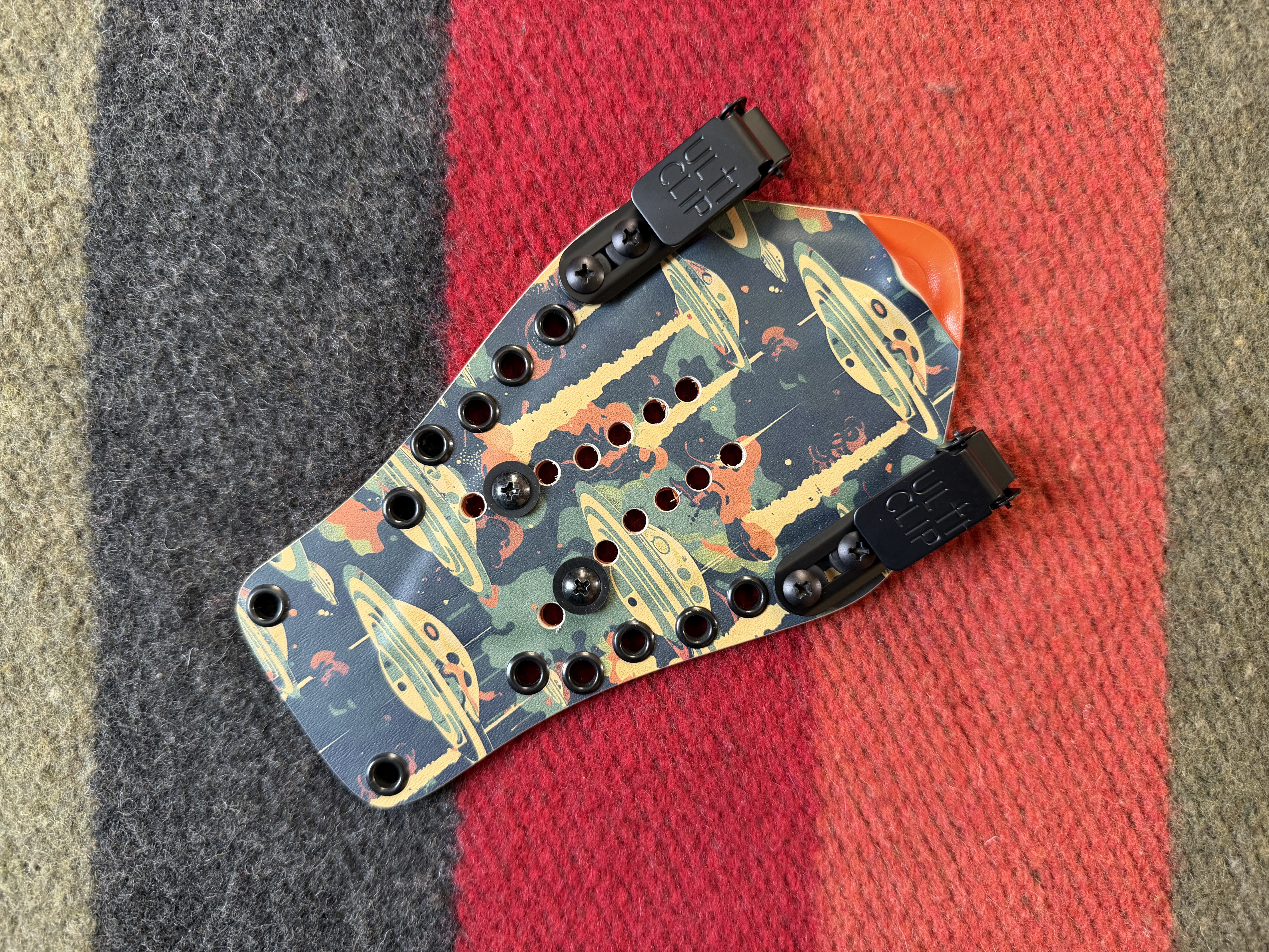 Archaeology Trowel Sheath (Patterned Kydex)