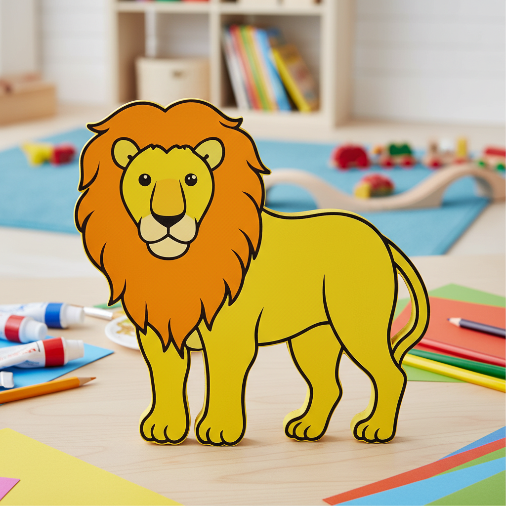 MDF Animal DIY Kit for 3+ Years kids