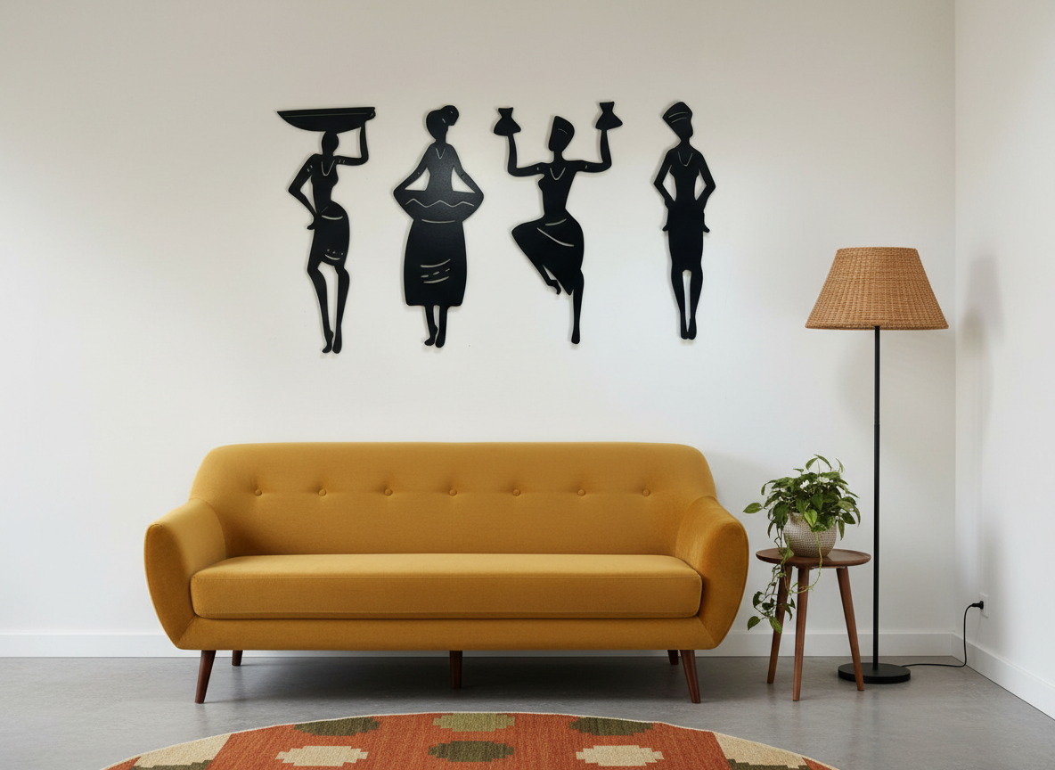 Tribal Art Wall Decor Set