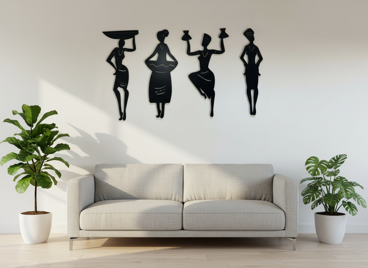 Tribal Art Wall Decor Set