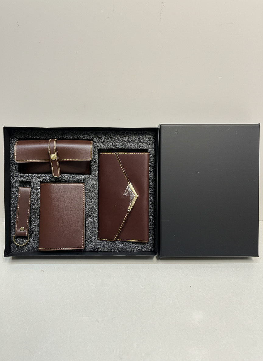 Luxury Leather Gift Set for Woman