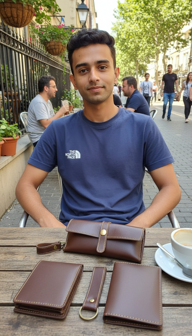 Leather Wallet Organizer For Man