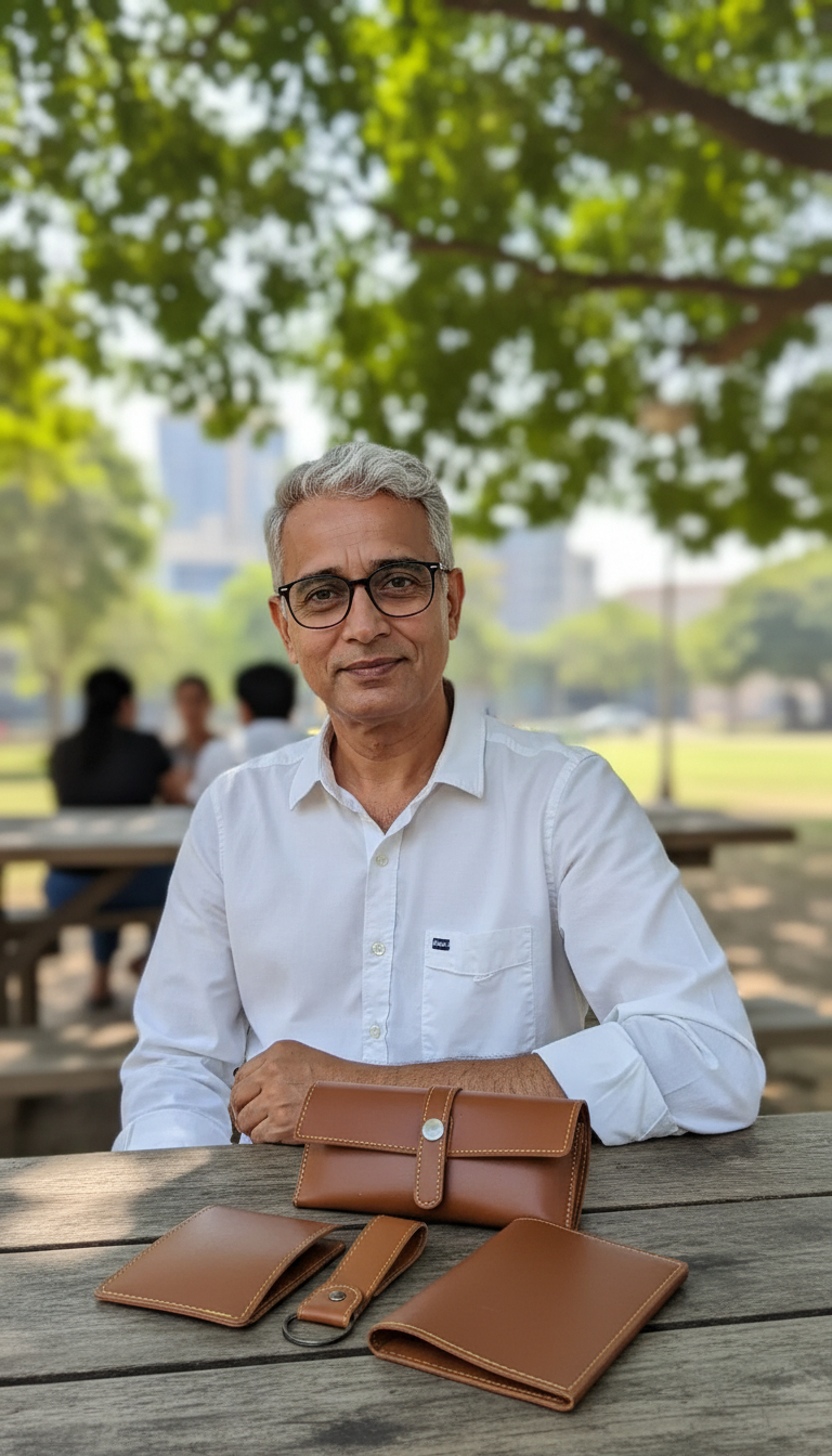 Leather Wallet Organizer For Man