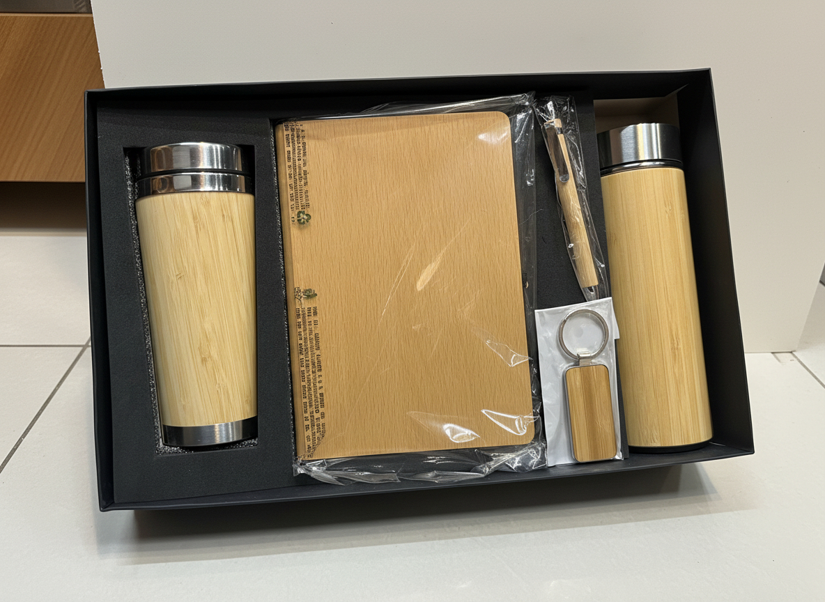 Eco Bamboo Gift Set