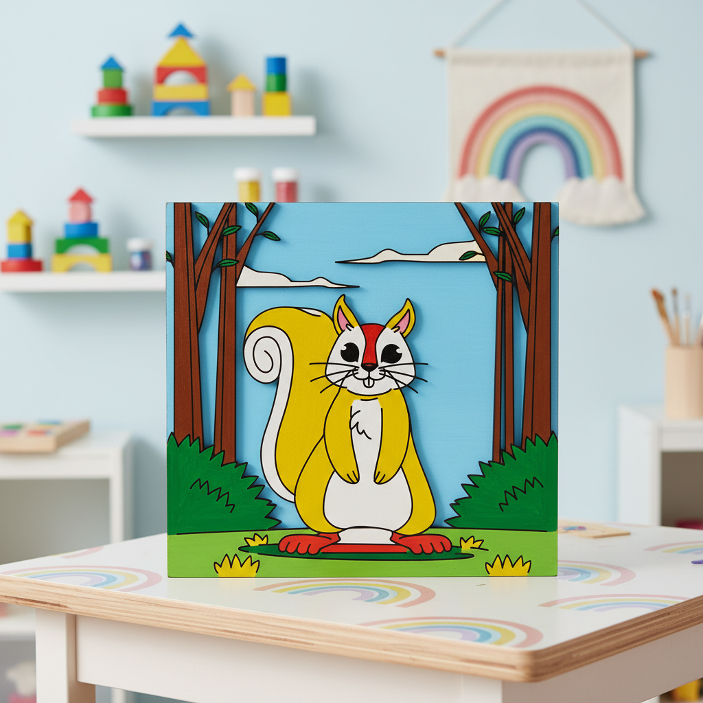 MDF Animal DIY Kit for 7+ Years kids