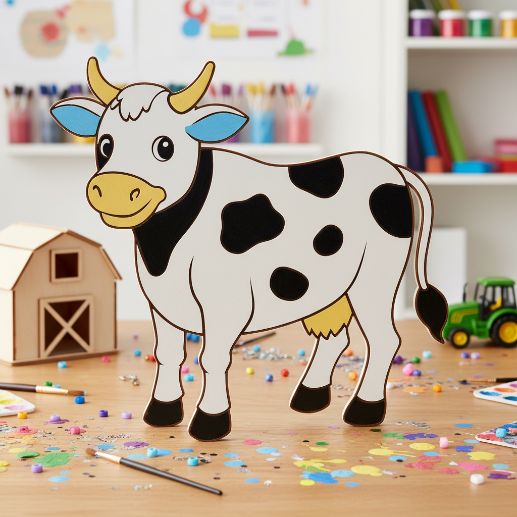 MDF Animal DIY Kit for 3+ Years kids