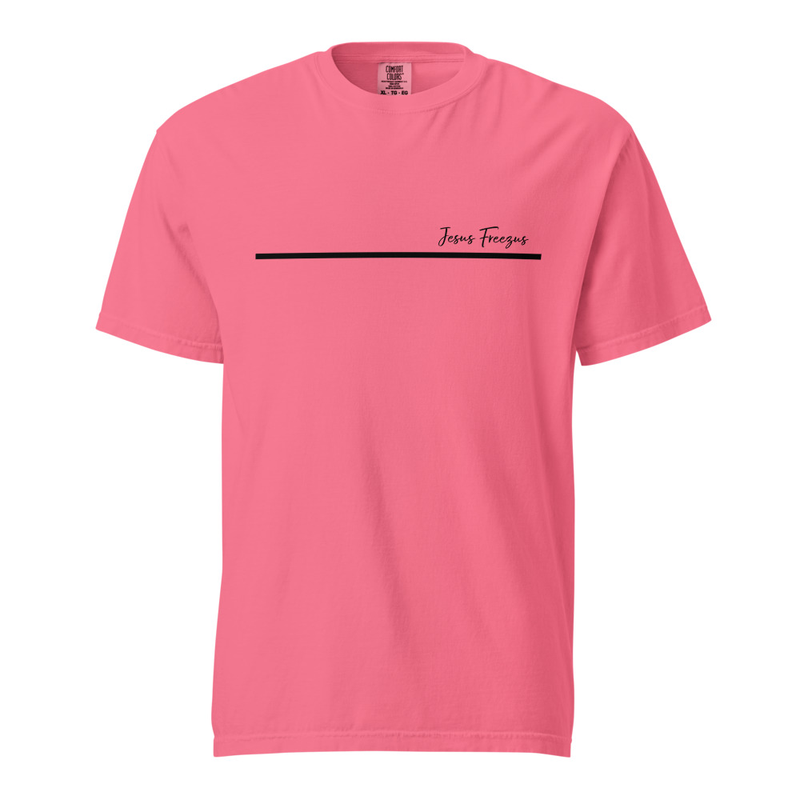 Jesus Freezus Unisex garment-dyed heavyweight t-shirt