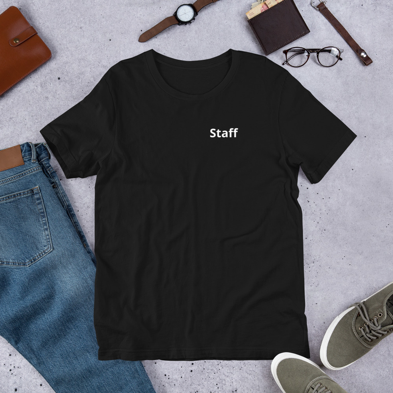Prayer Staff Dark F&B Unisex t-shirt