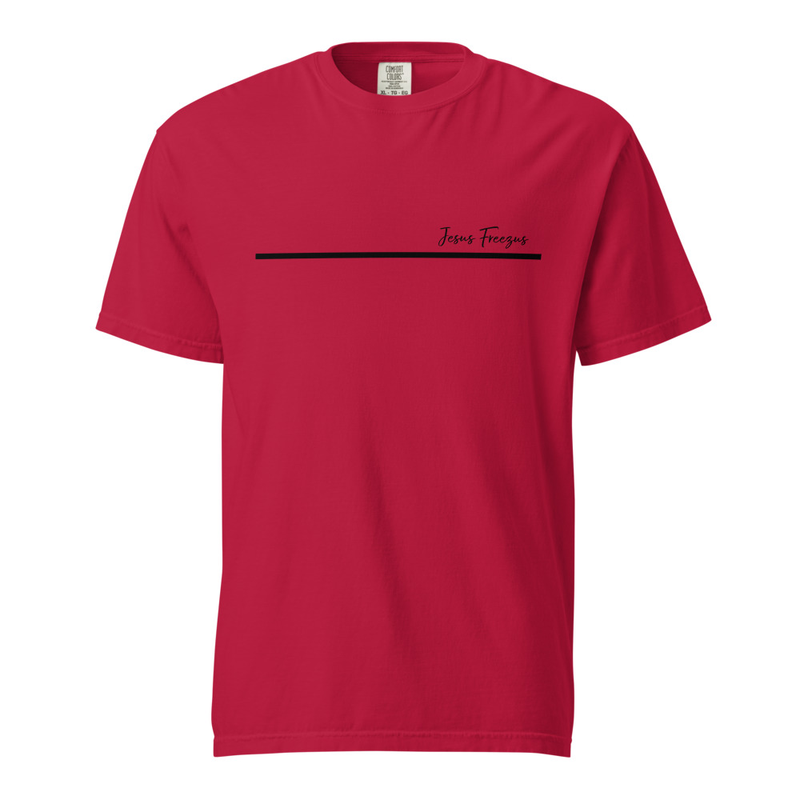 Jesus Freezus Unisex garment-dyed heavyweight t-shirt