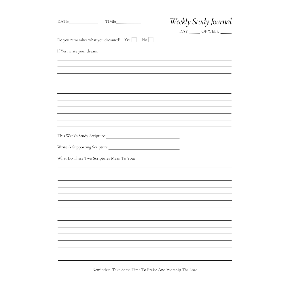 Hard Cover The Lord Is My Shepherd Study Journal 